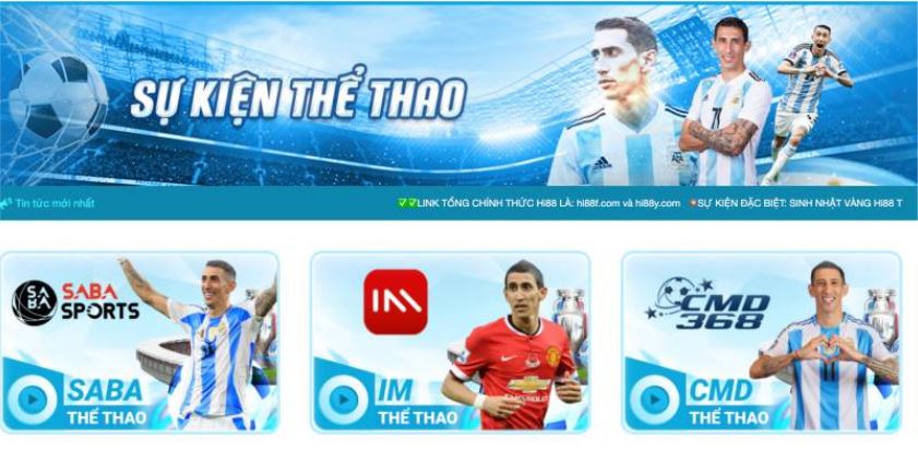 Hi88 - Trang cược banh có giao diện đẹp nhất